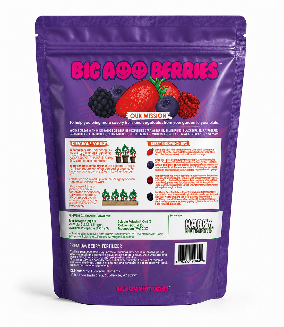 Strawberry Fertilizer - BigAss Fertilizers for Strawberries