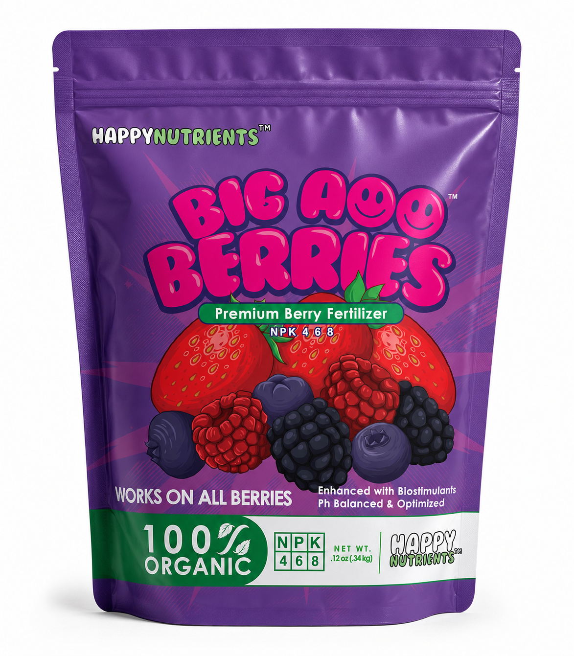 果物 Big berry Strawberry Fertilizer - BigAss Fertilizers for Strawberries